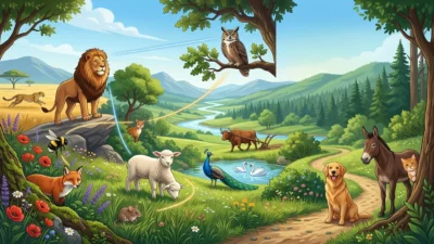similes for animals