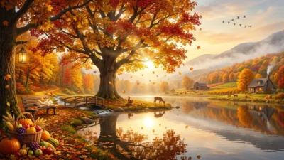 metaphors for autumn
