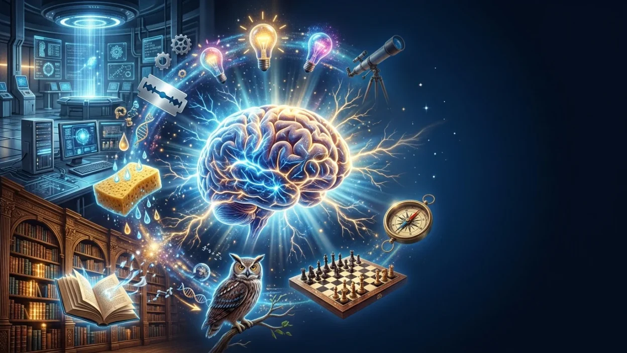 similes for brain