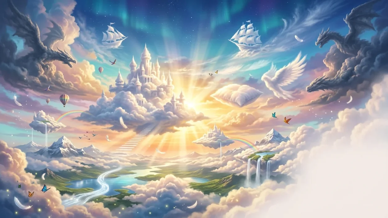 metaphors for clouds