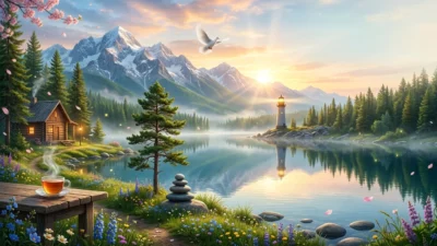metaphors for calm