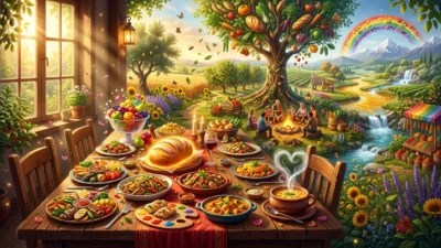 metaphors for food