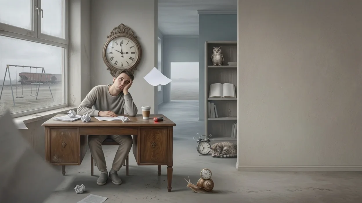 metaphors for boring