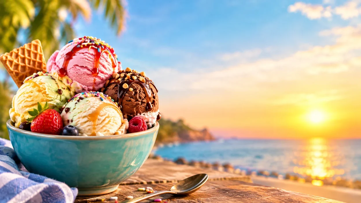metaphors for ice cream