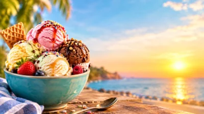 metaphors for ice cream