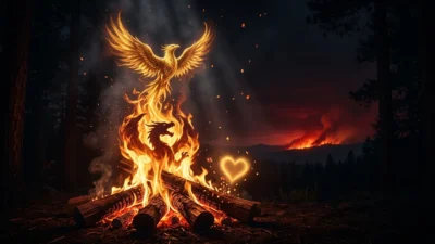 metaphors for fire