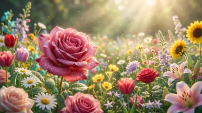 metaphors for flowers