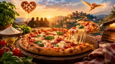 metaphors for pizza