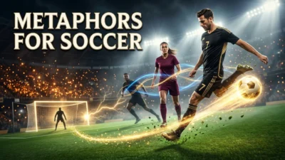 metaphors for soccer