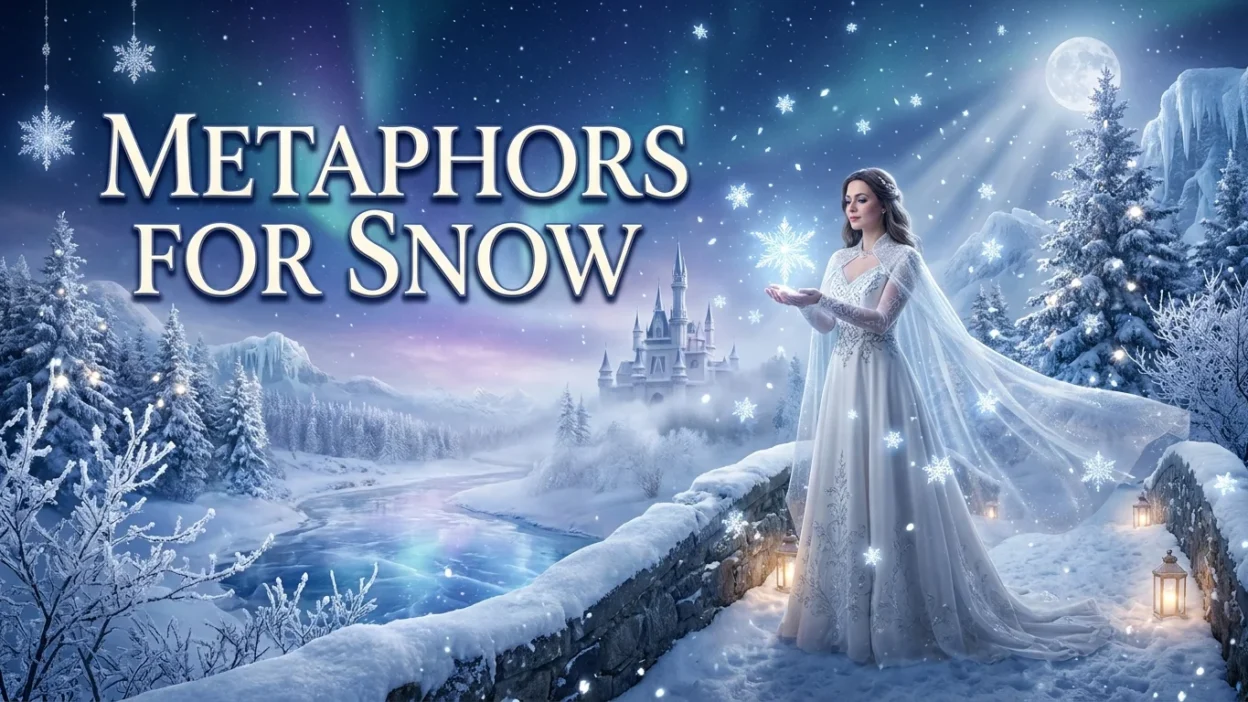 metaphors for snow