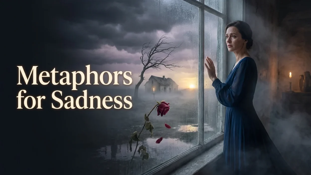 metaphors for sadness