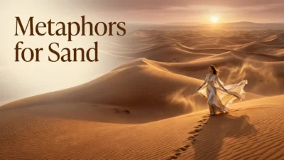metaphors for sand